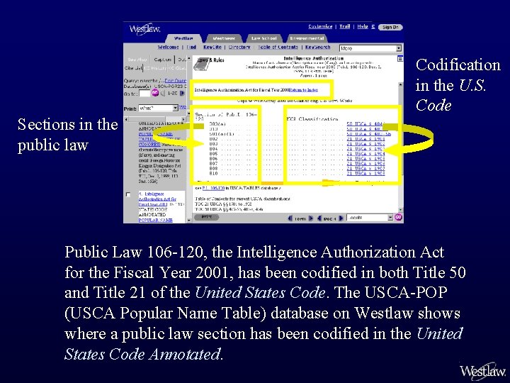 Sections in the public law Codification in the U. S. Code Public Law 106