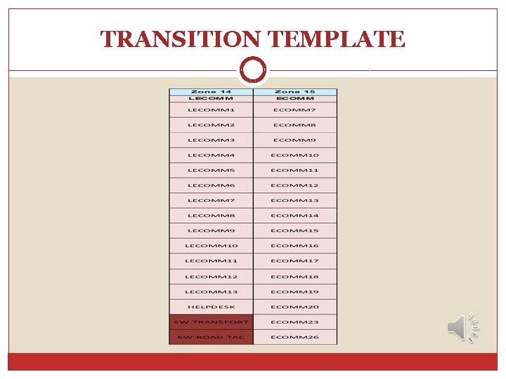 TRANSITION TEMPLATE TRANSITION TEMPLATE