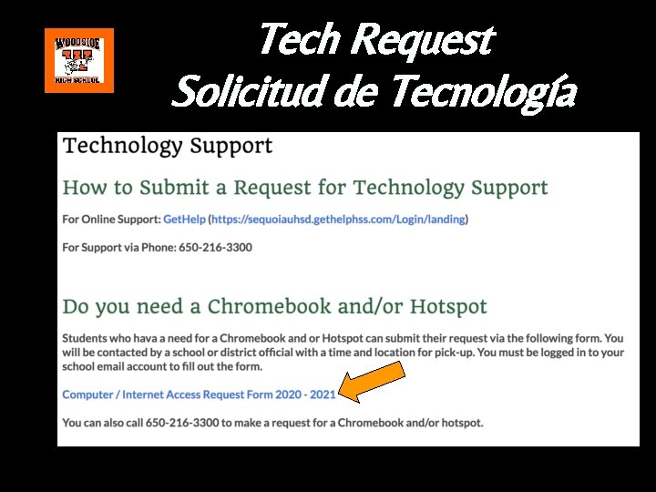 Tech Request Solicitud de Tecnología 