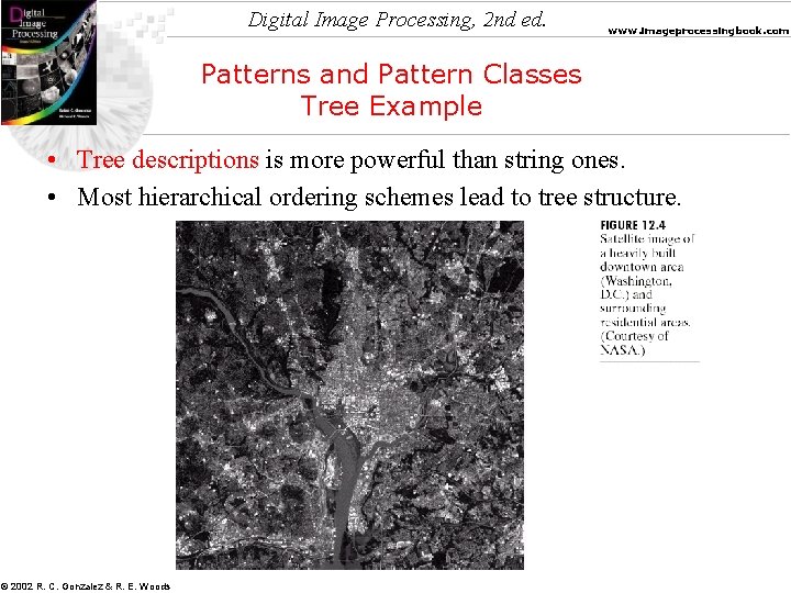 Digital Image Processing, 2 nd ed. www. imageprocessingbook. com Patterns and Pattern Classes Tree