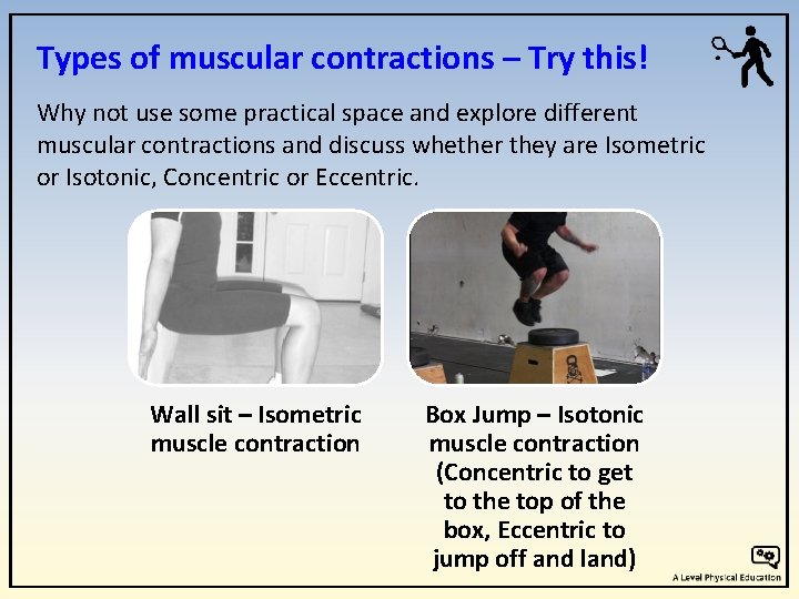 Types of muscular contractions – Try this! Why not use some practical space and Types of muscular contractions – Try this! Why not use some practical space and