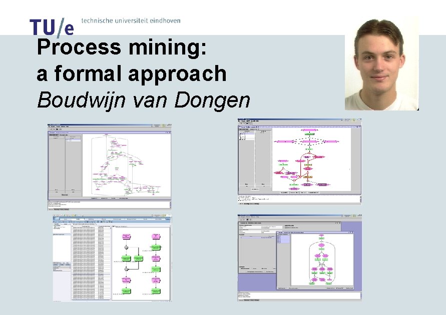 Process mining: a formal approach Boudwijn van Dongen 
