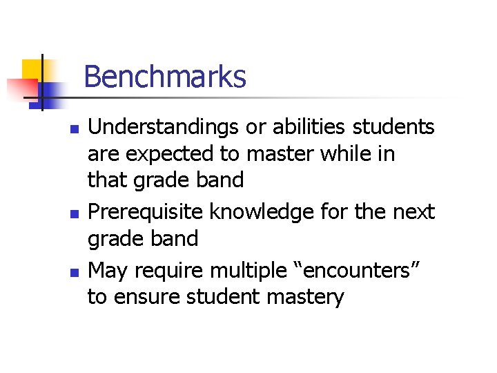 Board Work OBJECTIVES Outcome Based If you dont