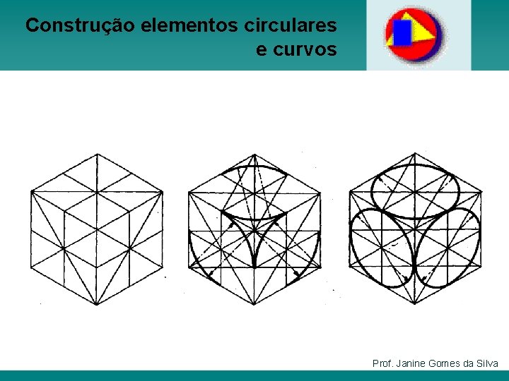 Construção elementos circulares e curvos Prof. Janine Gomes da Silva 