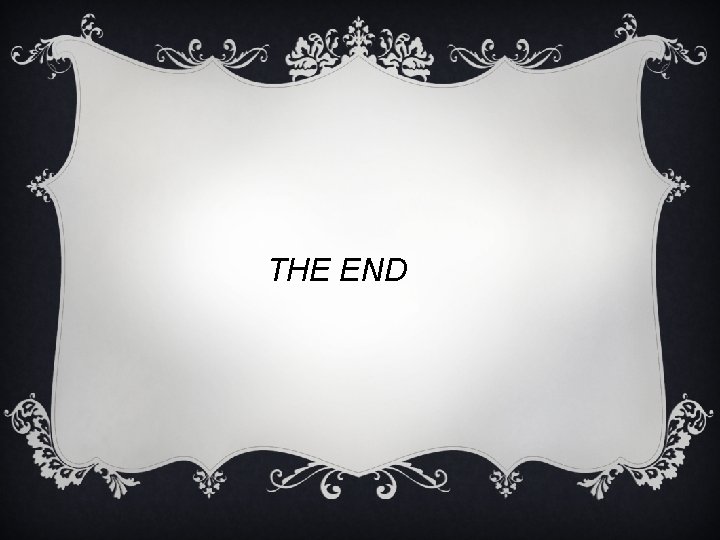 THE END 