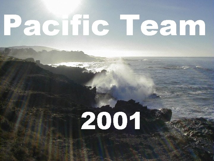 Pacific Team 2001 