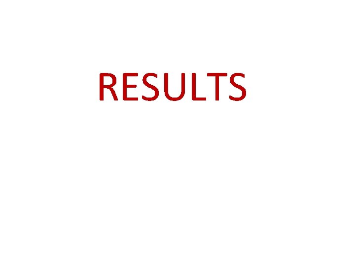 RESULTS 