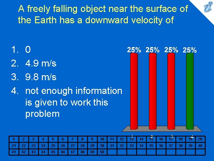 A freely falling object near the surface of the Earth has a downward velocity A freely falling object near the surface of the Earth has a downward velocity