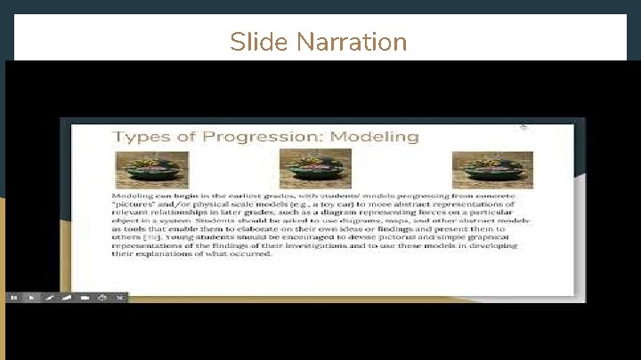 Slide Narration 