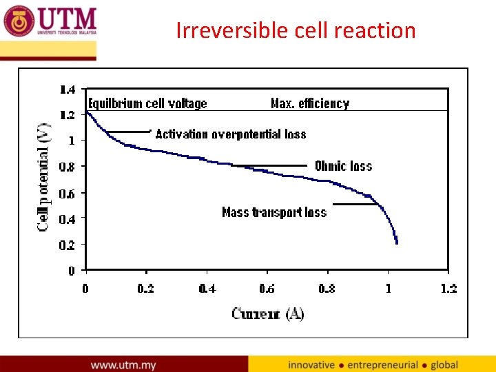 Irreversible cell reaction 