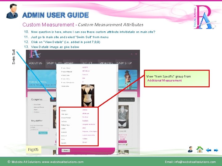 ADMIN USER GUIDE Custom Measurement - Custom Measurement Attributes Now question is here, where