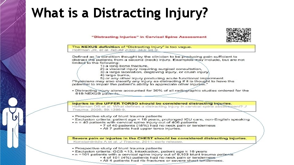 What is a Distracting Injury? What is a Distracting Injury?