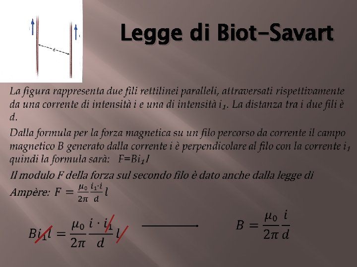 Legge di Biot-Savart 