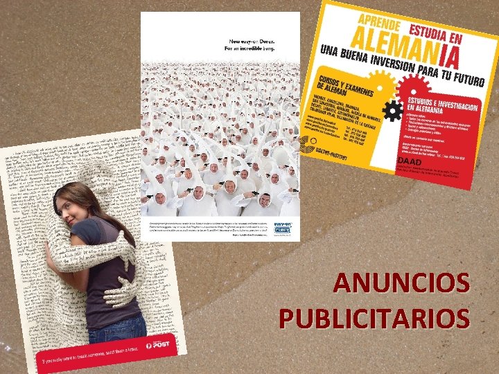 ANUNCIOS PUBLICITARIOS 