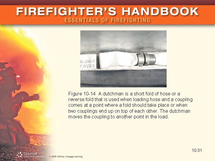 Figure 10 -14 A dutchman is a short fold of hose or a reverse
