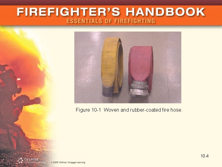 Figure 10 -1 Woven and rubber-coated fire hose. 10. 4 