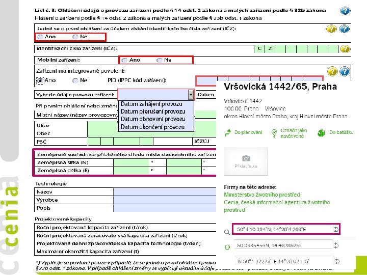 Příloha č. 22 vyhlášky č. 383/2001 Sb. - nová ODPADY - ohlašování v roce