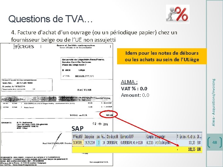 Questions de TVA… 4. Facture d’achat d’un ouvrage (ou un périodique papier) chez un