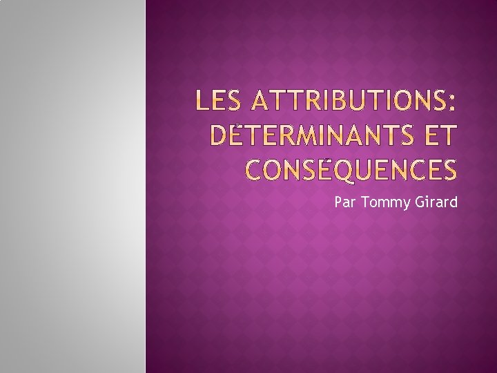 Par Tommy Girard 