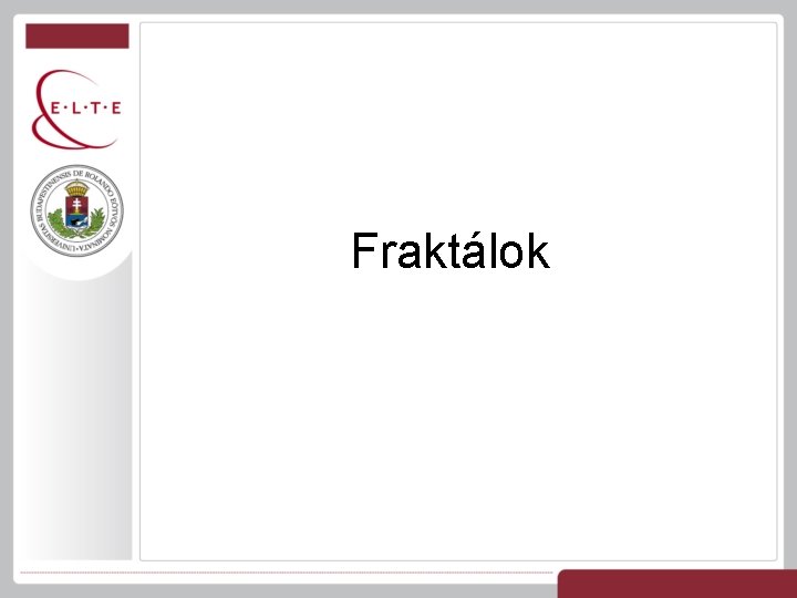 Fraktálok 