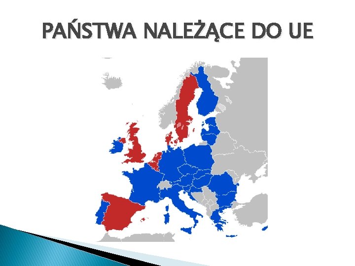 PAŃSTWA NALEŻĄCE DO UE 