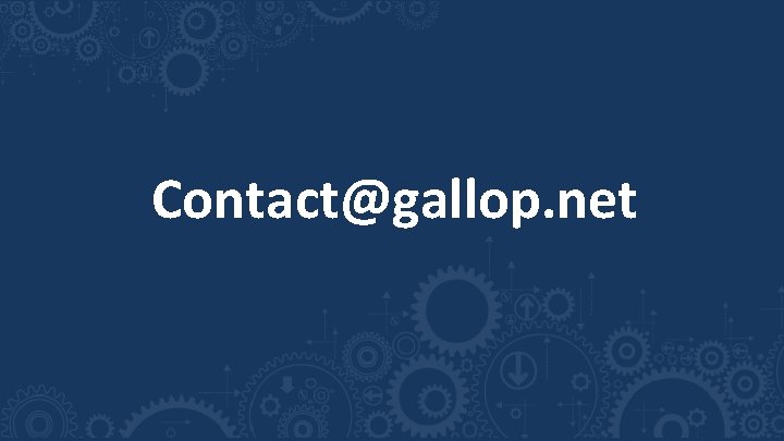 Contact@gallop. net 