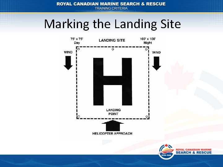 Marking the Landing Site 