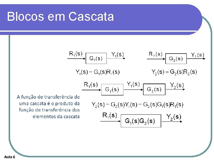 Blocos em Cascata Aula 6 