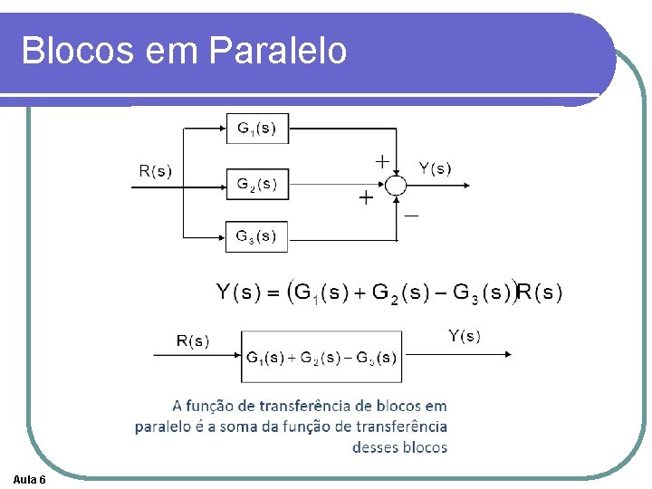 Blocos em Paralelo Aula 6 