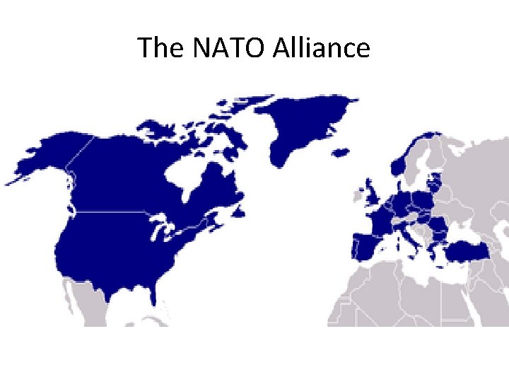 Карта нато на карте мира