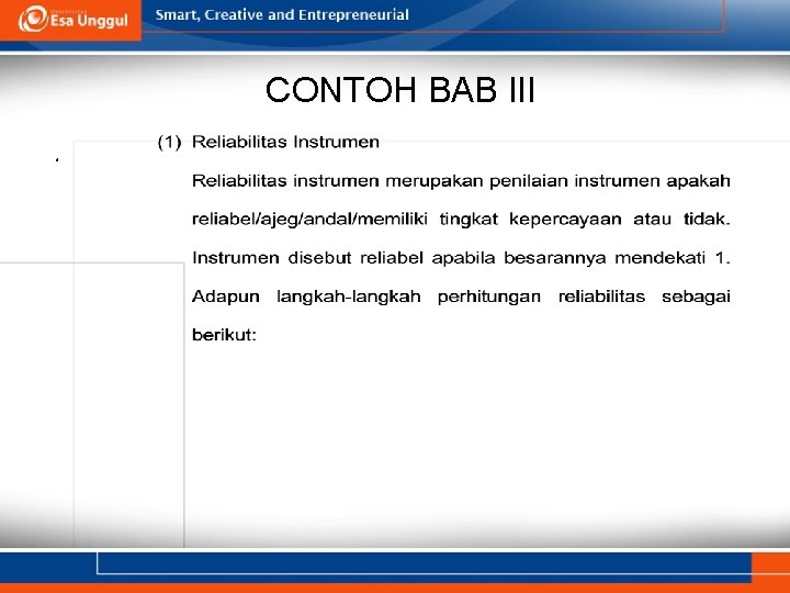 CONTOH BAB III. 