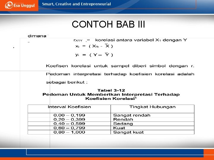 CONTOH BAB III. 