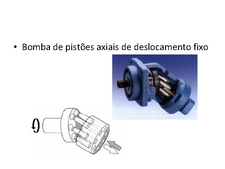  • Bomba de pistões axiais de deslocamento fixo 