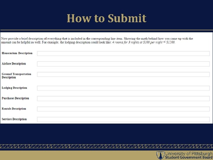 How to Submit 