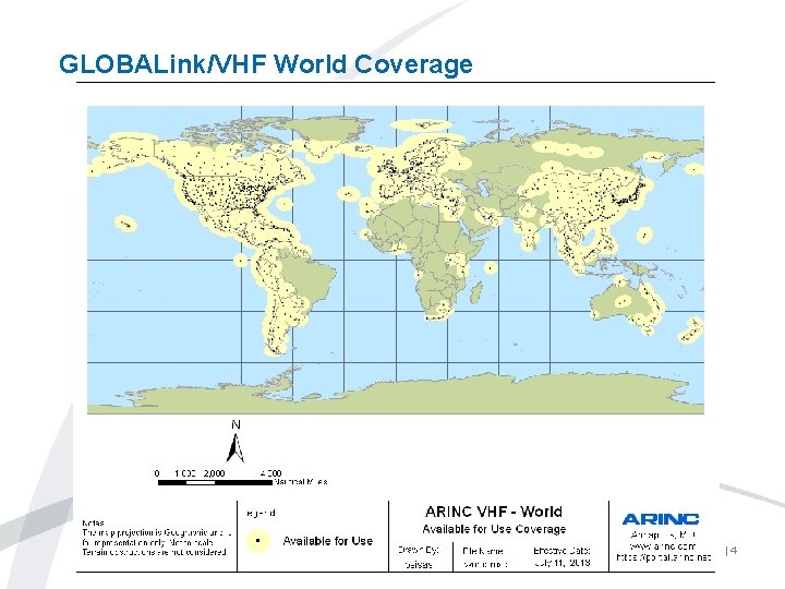 GLOBALink/VHF World Coverage |4 