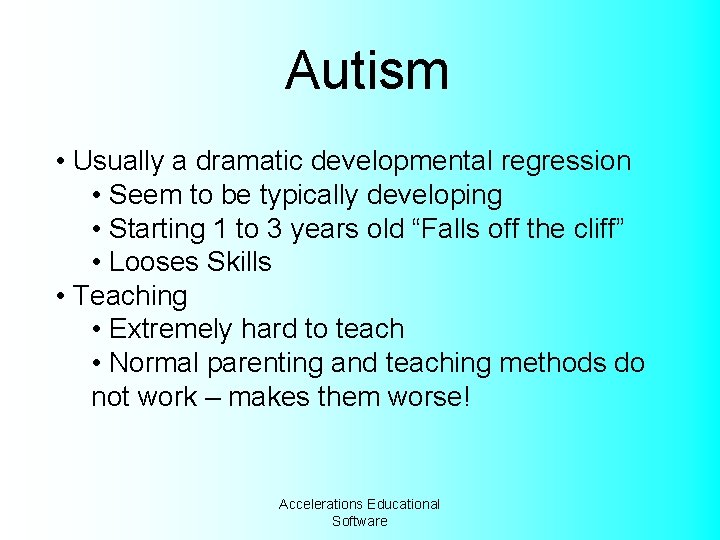 Autism Learning Disabilities Workshop Mariam Al Rashdi Anzima