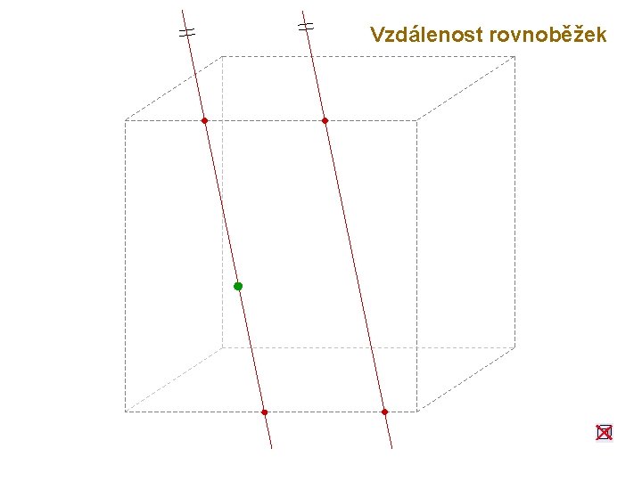 Vzdálenost rovnoběžek 
