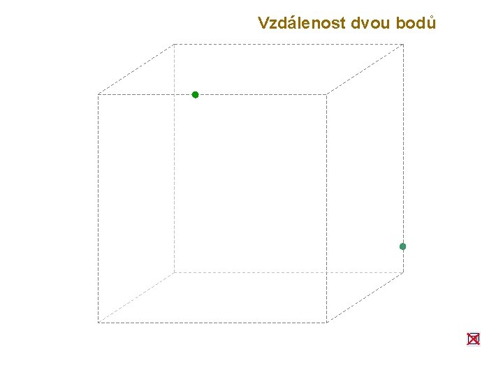 Vzdálenost dvou bodů 