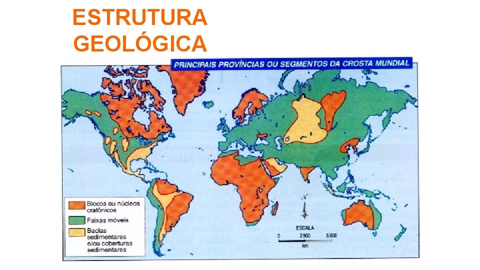 ESTRUTURA GEOLÓGICA 