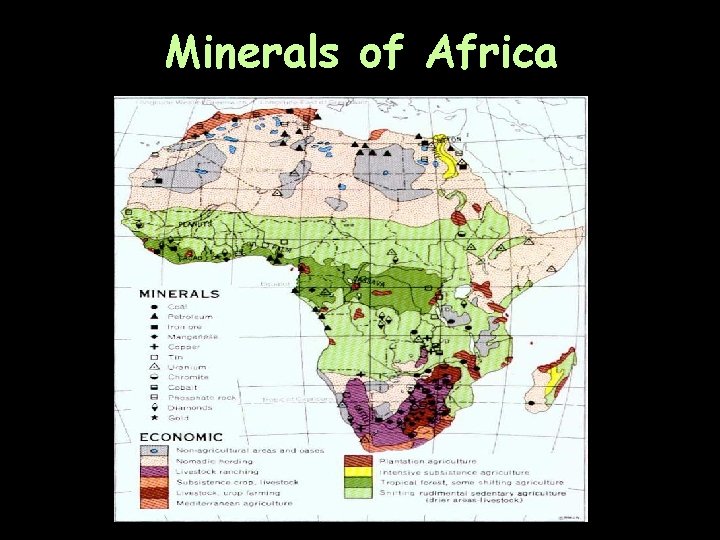 Minerals of Africa 