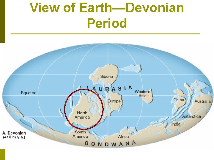 View of Earth—Devonian Period 