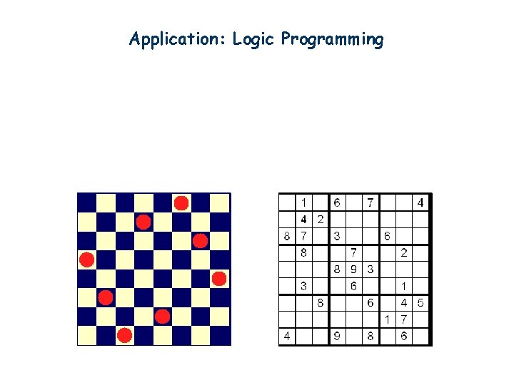 Application: Logic Programming 