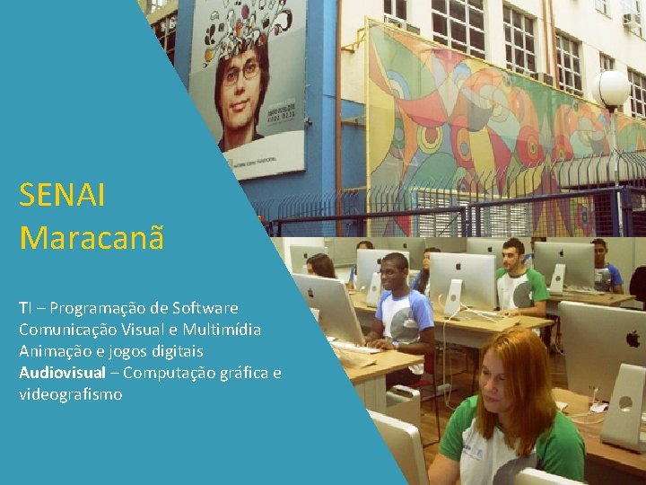 SENAI Maracanã TI – Programação de Software Comunicação Visual e Multimídia Animação e jogos