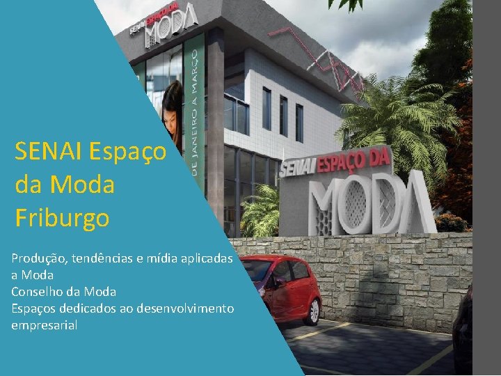 SENAI Espaço da Moda Friburgo Produção, tendências e mídia aplicadas a Moda Conselho da