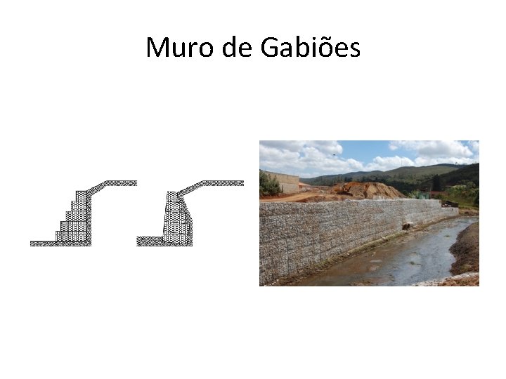 Muro de Gabiões 