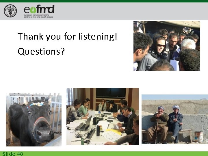 Thank you for listening! Questions? Slide 48 