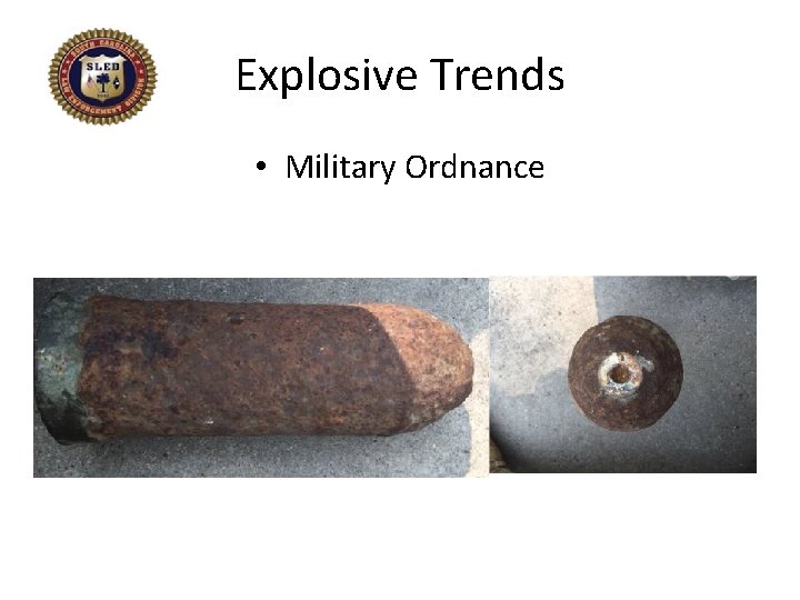 Explosive Trends • Military Ordnance 