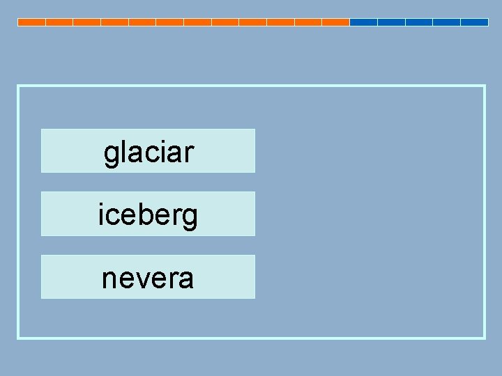 glaciar iceberg nevera 