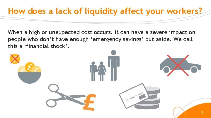 How does a lack of liquidity affect your workers? When a high or unexpected