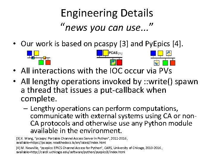 Engineering Details “news you can use. . . ” • Our work is based